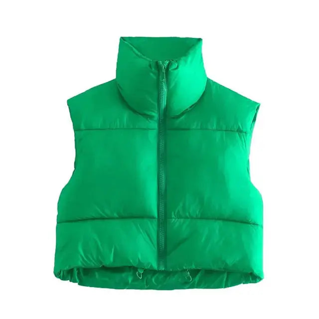 Chaleco Acolchado Abrigo de Invierno
