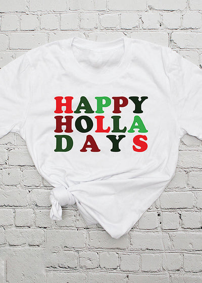 Joyful Holiday Vibes Tee - Unisex Comfort Wear - Korvel