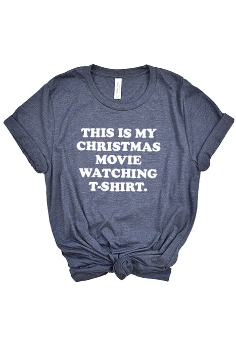Christmas Movie Watching Shirt