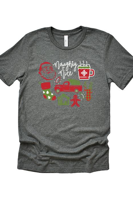 Naughty or Nice Tee - Premium Unisex T-Shirt