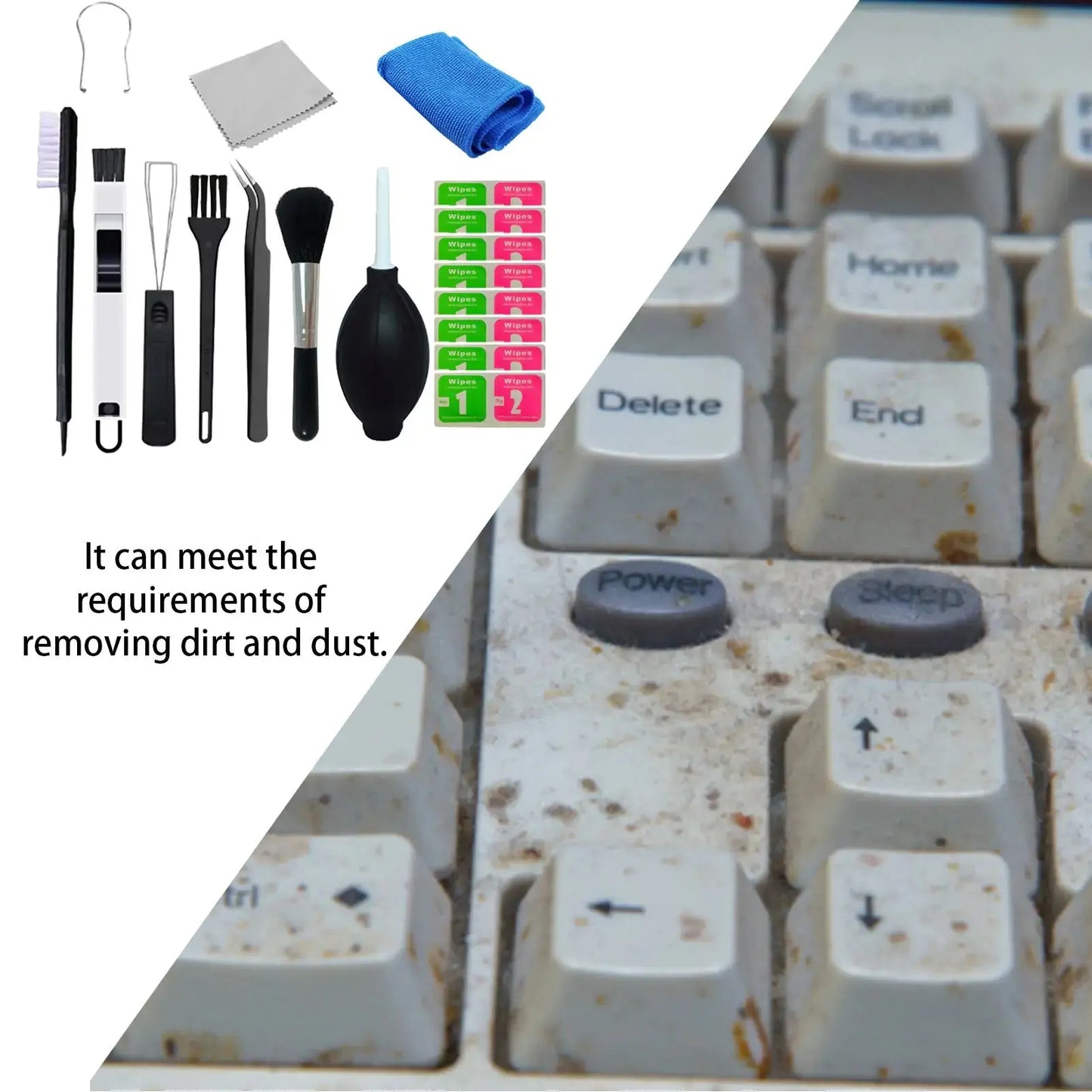 Kit de nettoyage de clavier premium - 11 en 1 essentiels