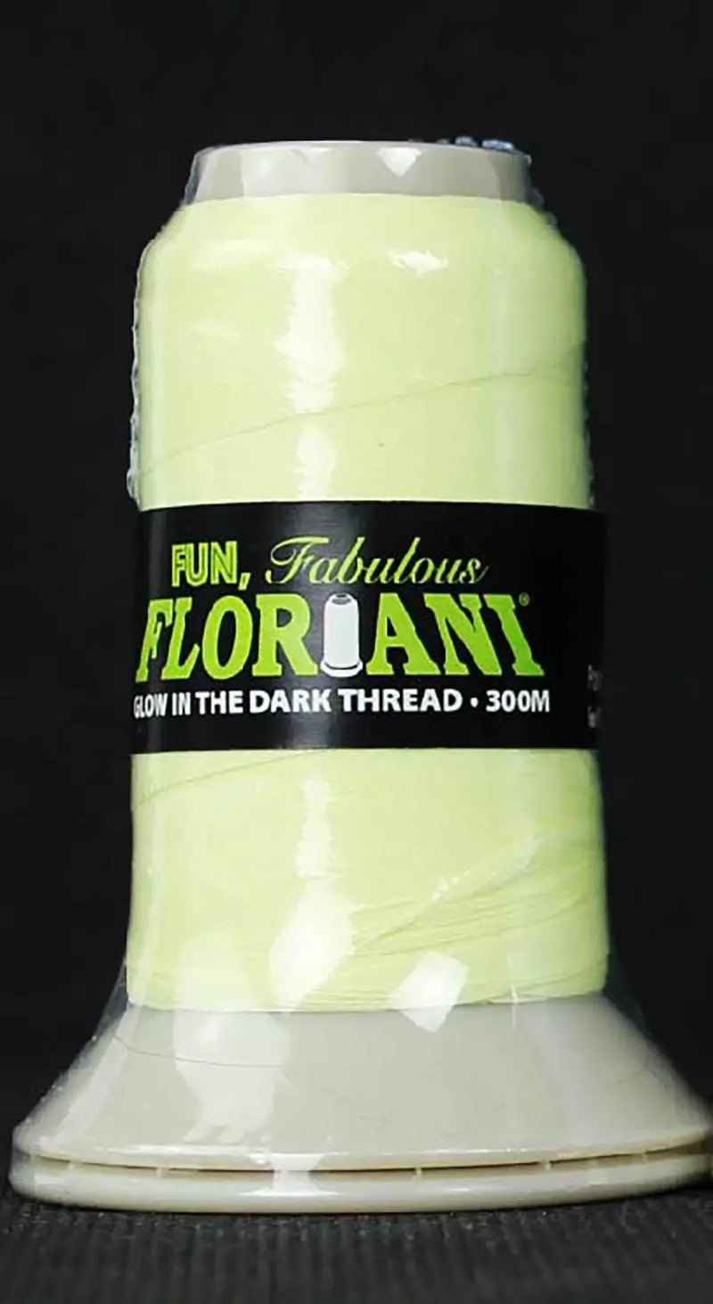 JAUNE - Fil Floriani 40 Poids 300M