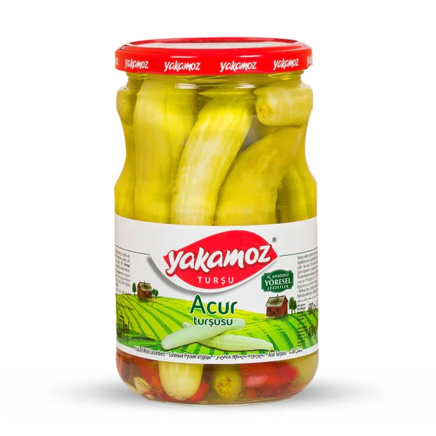 Yakamoz Wild Cucumber Pickle 680 g (24 oz) – Crisp & Tangy Pickles