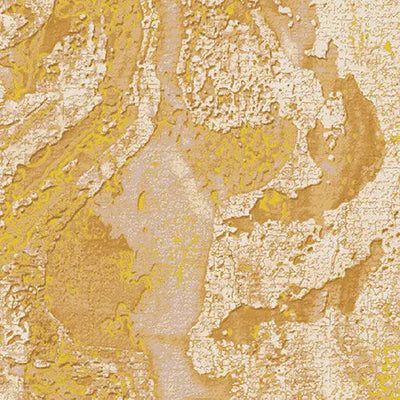 Yellow Dried Clay Inca Cotton Fabric - 44"/45" Per Yard