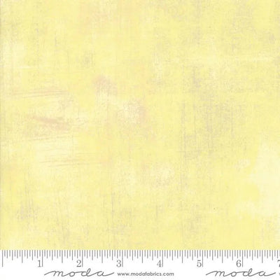 Tela de Grunge Básico Amarillo Hierba Limón - 44"/45" por Yarda