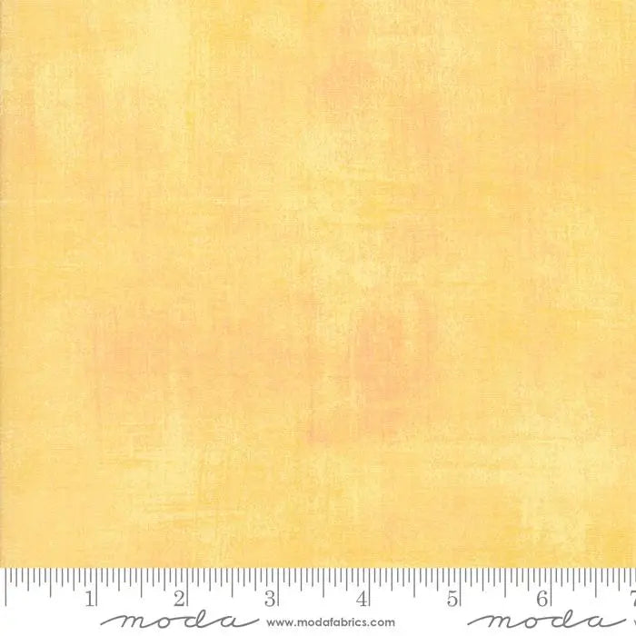 Tela Peachy de Grunge Básico Amarillo - 44"/45" por Yarda
