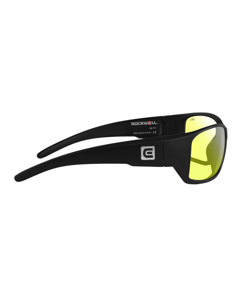Anvil Tactical Eyewear (Black/Yellow) - Ultimate Protection - Korvel