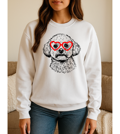 Bichon Love Graphic Sweatshirt - Korvel