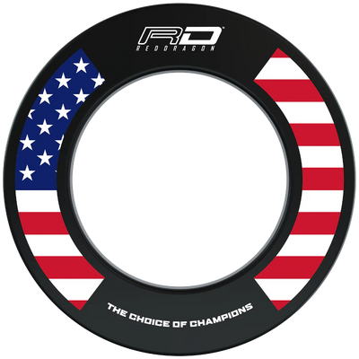 Red Dragon USA Dartboard Surround - Premium Protection