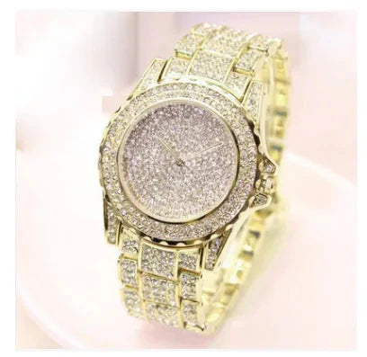 Luxury Diamond Watch - Timeless Elegance