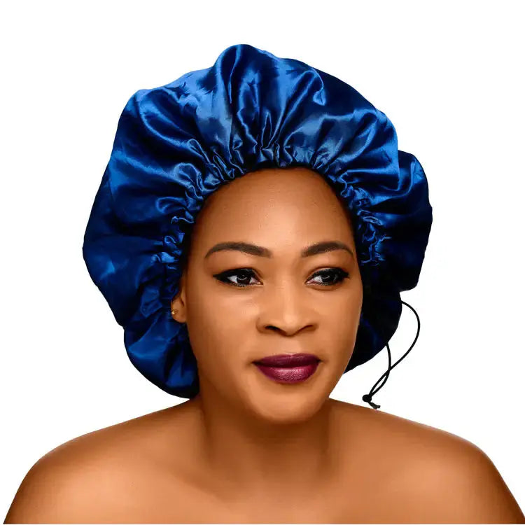 Silk Satin Sleep Cap for Hair Protection