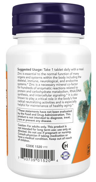 Premium Zinc 50mg Supplement