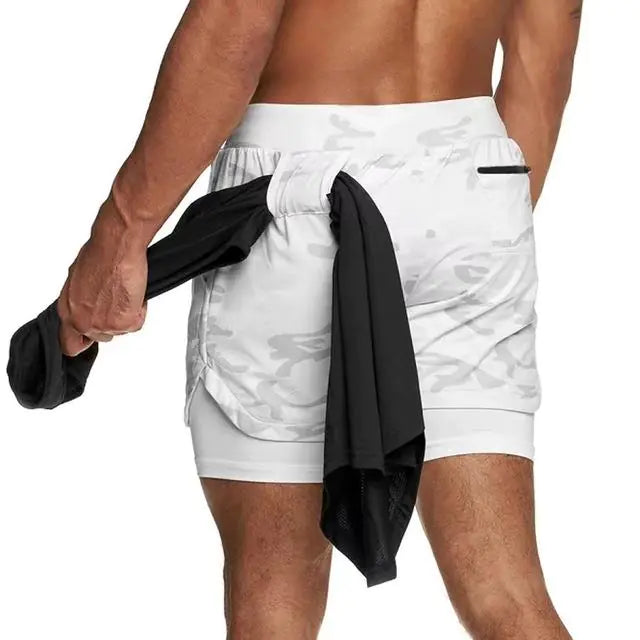 Shorts de Gym Premium avec Poche pour Téléphone