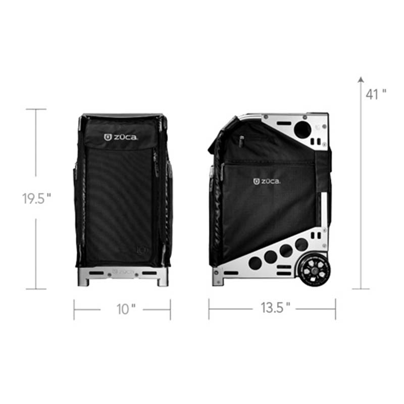 ZÜCA Pro Pickleball Gear Cart Bundle - Korvel
