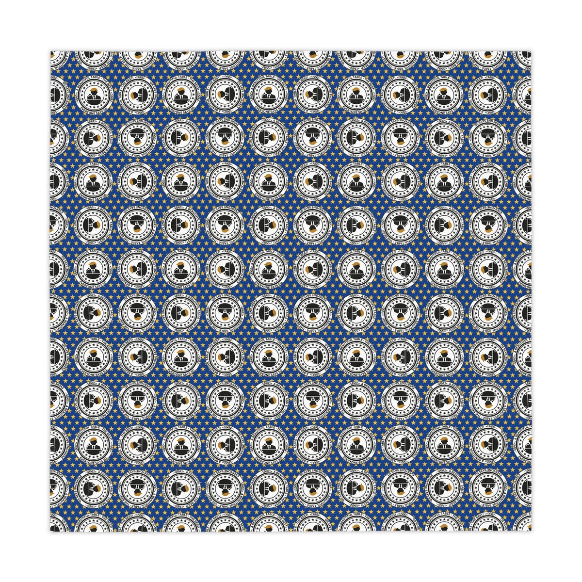 Elegant Faux Seal Tablecloth for Stylish Gatherings