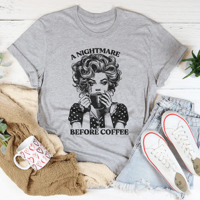 A Nightmare Before Coffee T-Shirt