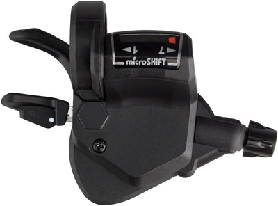 microSHIFT Mezzo Right Thumb-Tap Shifter - 7-Speed with Optical Gear Indicator