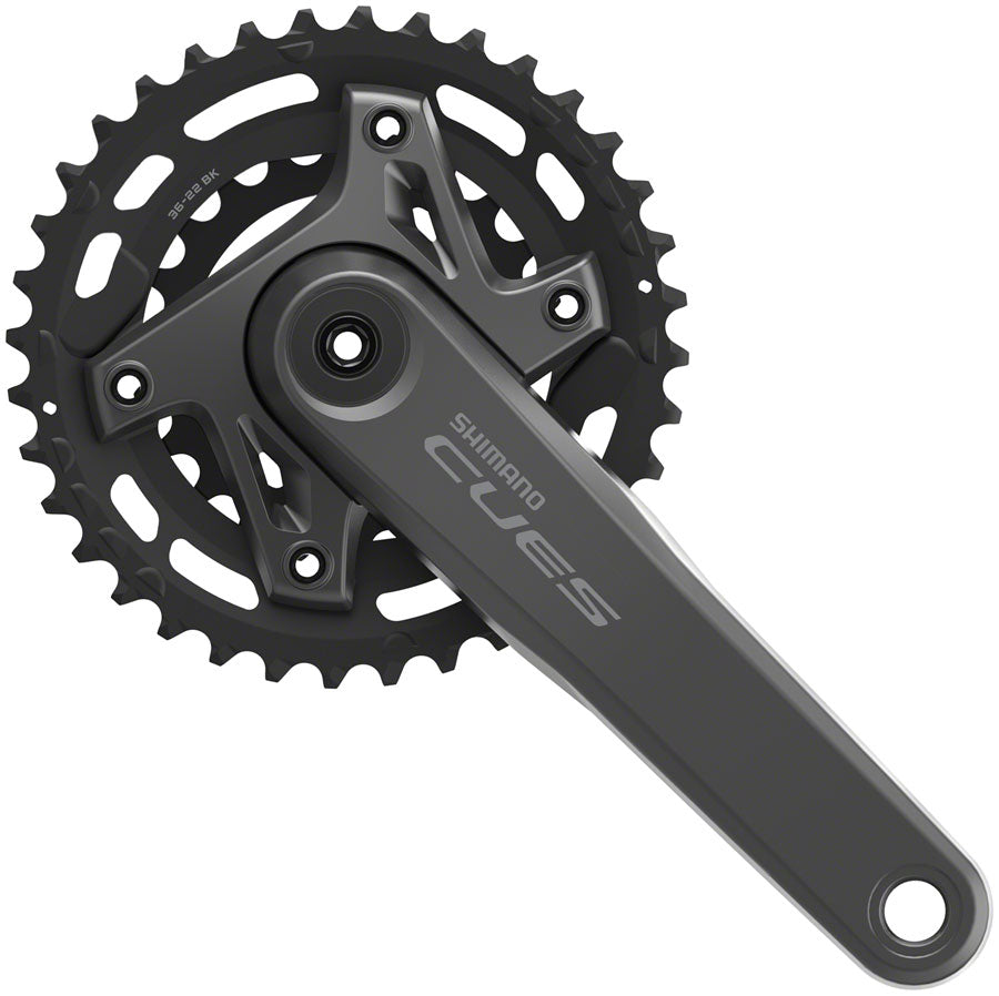 Pédalier Shimano CUES FC-U6000-2 - 170mm 9/10/11 vitesses
