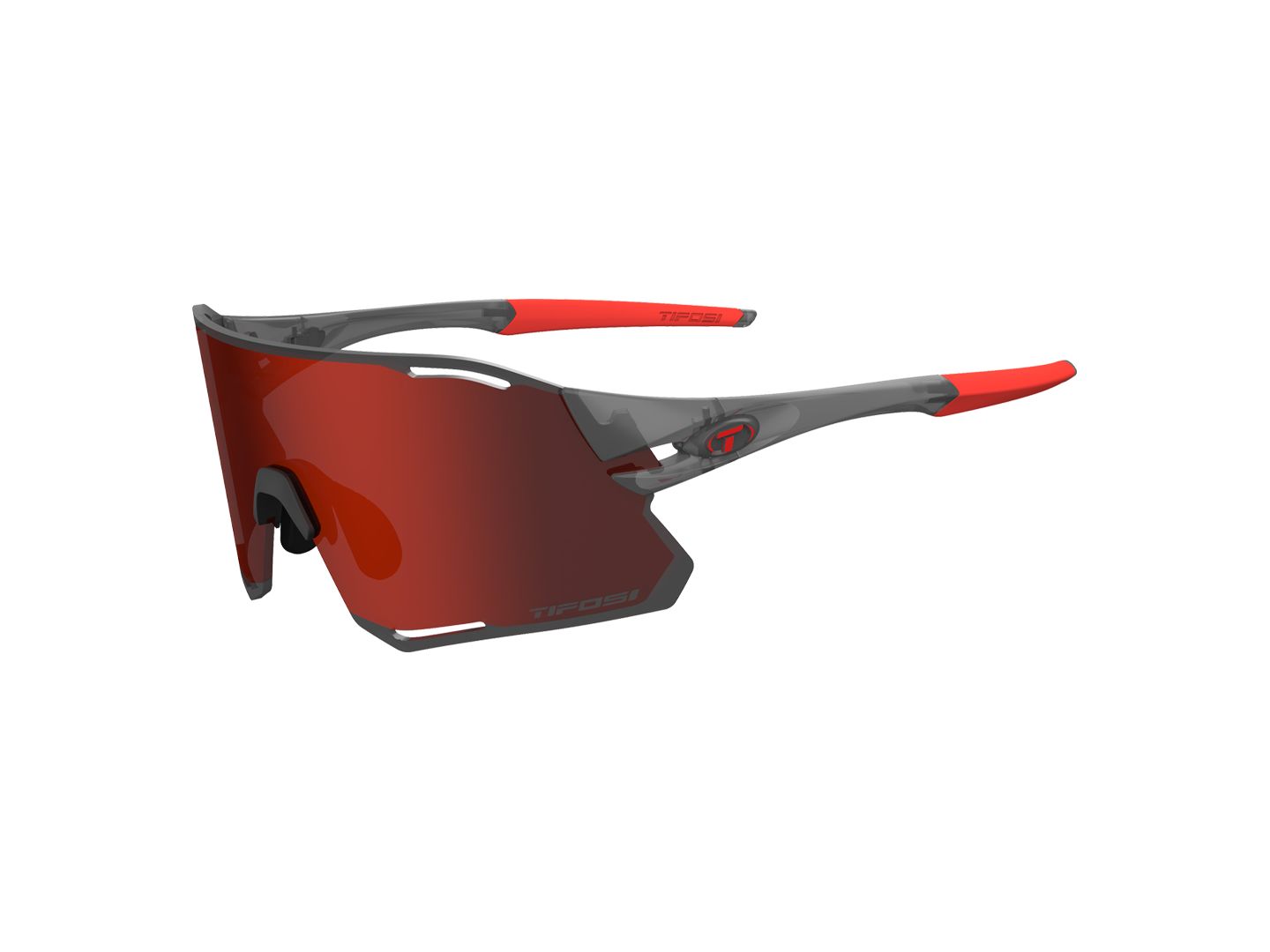 Lunettes Tifosi Rail Race Gris/Rouge