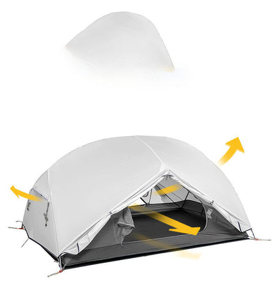 Premium Two-Person Silicone Camping Tent