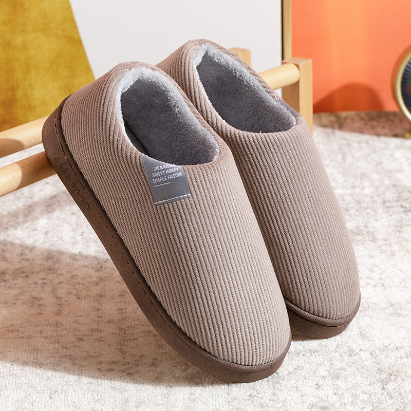 Chaussons Douillets en Peluche pour Femmes - Chaleur Hivernale