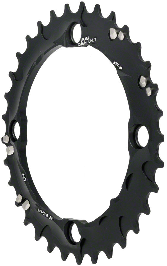 SRAM/Truvativ X0 X9 33T 104mm 10 Velocidades Plato Medio