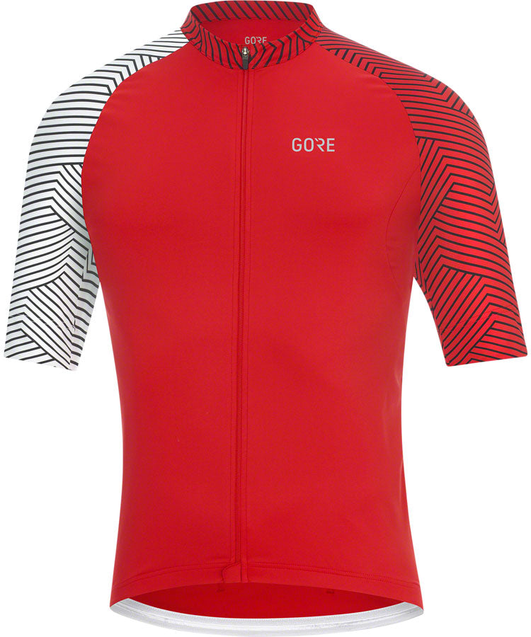 Gorewear C5 Jersey - Rouge/Blanc Taille Small Homme