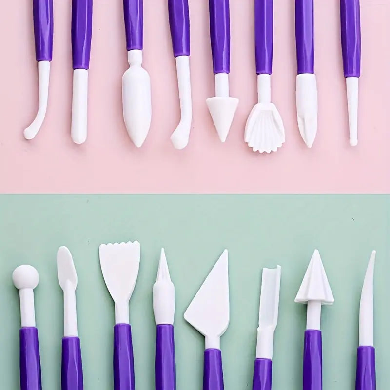 Ensemble d'outils de décoration de gâteaux en fondant de 8 pièces