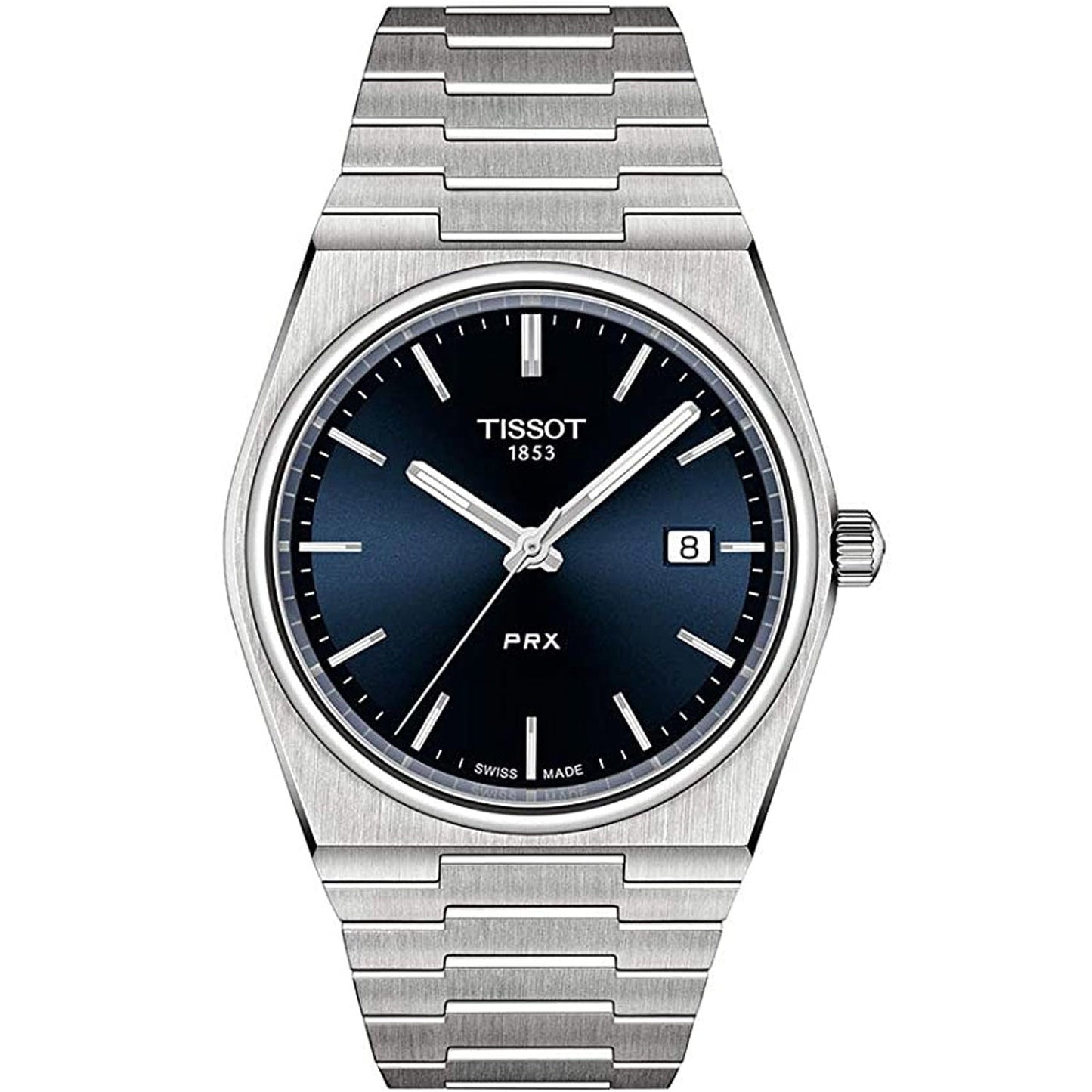 Reloj Tissot PRX para Hombre - Esfera Azul Elegante