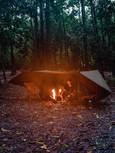 Premium Sunscreen and Rainproof Camping Awning