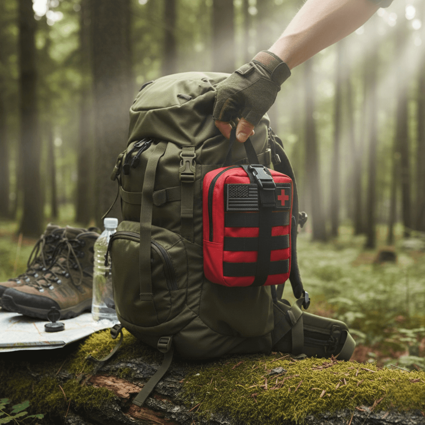 Bolsa de Primeros Auxilios Táctica Pequeña XGear - Pouch IFAK Premium