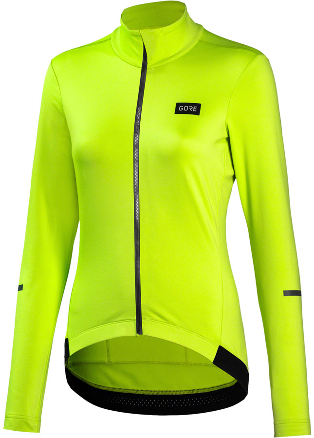Gorewear Progress Thermo Jersey - Jaune Néon Femme Grande