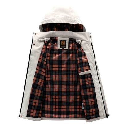 Men's Casual Hooded Parka - Warm & Windproof Jacket