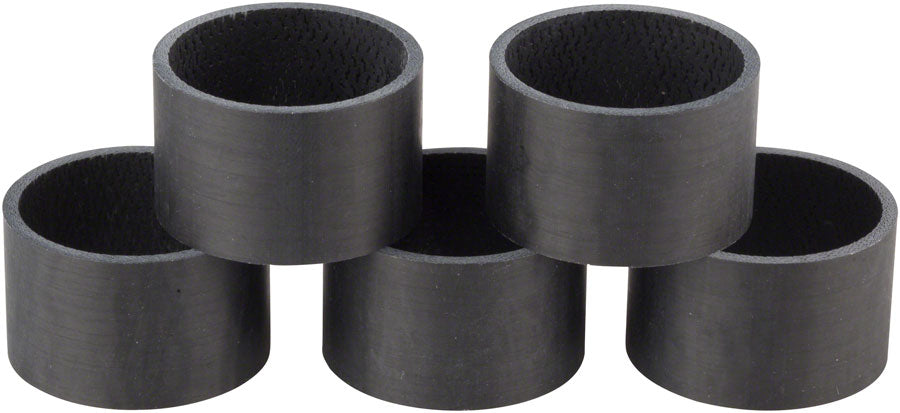 Espaciador de Carbono UD WHISKY de 20 mm - Negro Mate Paquete de 5