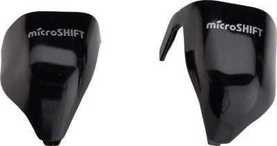 Caps de leviers de guidon drop externe microSHIFT - Noir