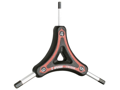 Herramienta de llave en Y Unior de 4, 5, 6 mm