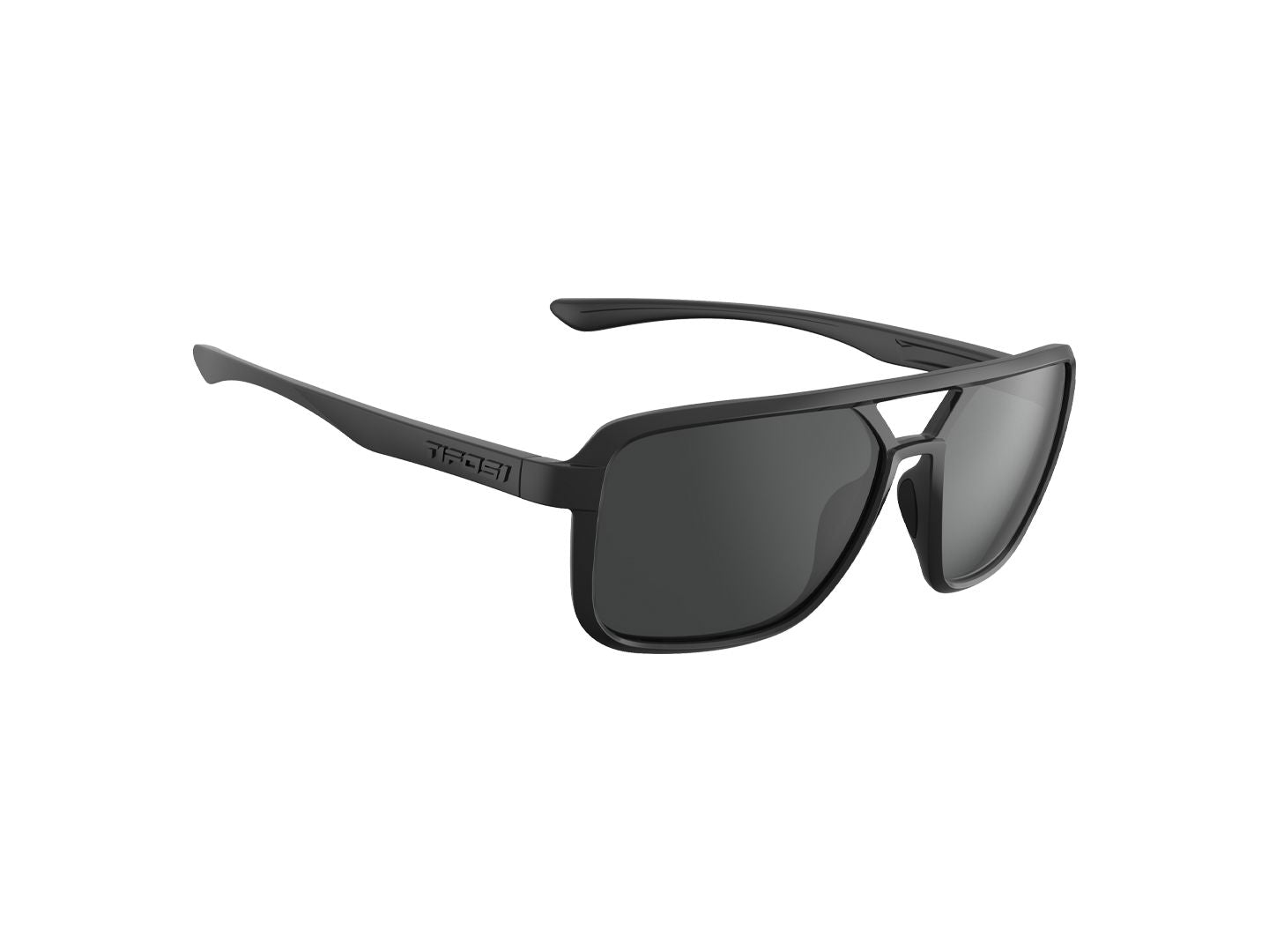 Tifosi Salto Black Eyewear - Rugged Aviator Sunglasses