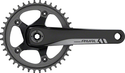 SRAM Rival 1 Crankset - 175mm 10/11-Speed 42t Negro