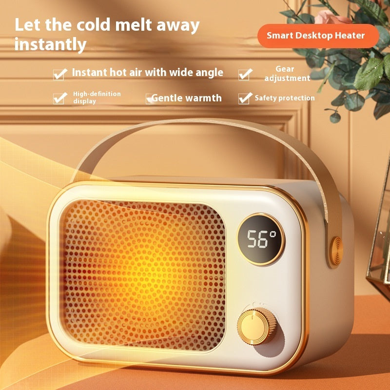 Calentador de Aire Caliente Digital de Alta Potencia con Pantalla