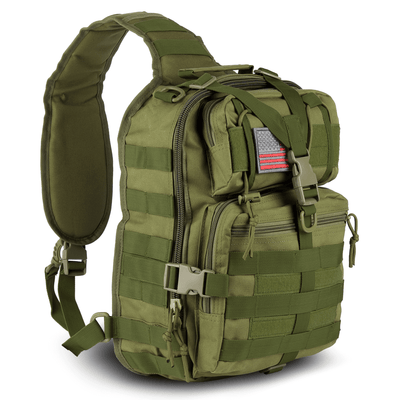 XGear Tactical 14L Sling Bag Backpack with Adjustable Strap