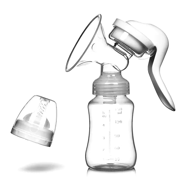 Extractor de Leche Materna de Succión Manual para Alimentación Cómoda