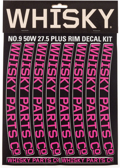 Kit de Calcomanías para Llantas WHISKY 50w - Magenta
