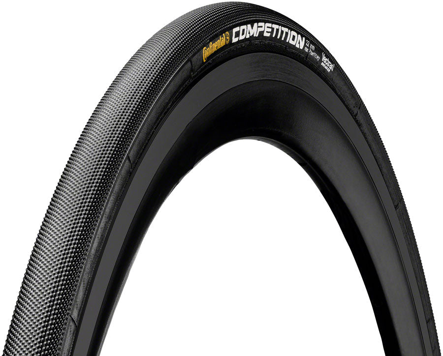 Pneu de Compétition Continental - 700 x 25 Tubulaire Pliable Noir