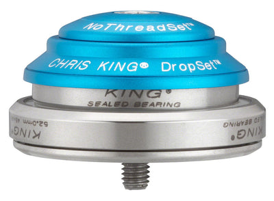 Chris King DropSet 2 Headset - 1-1/8" 42/52mm 45 Deg Matte Turquoise