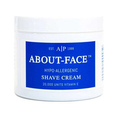 Crema de Afeitar Hipoalergénica About Face 4.25 Oz