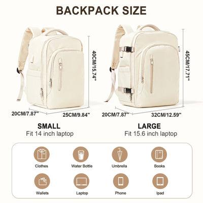 Sac à dos pour ordinateur portable haut de gamme pour femmes - Sac de voyage grande capacité