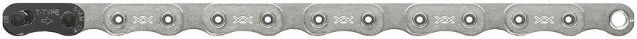 Chaîne SRAM XX Eagle T-Type Flattop - 12 vitesses Argent