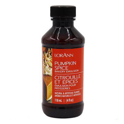 Émulsion de pâtisserie à la citrouille épicée 4 oz.