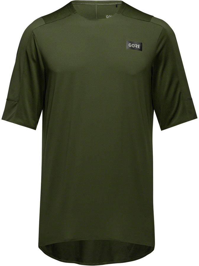 Camiseta Técnica Gorewear Trail KPR - Verde Utilidad Grande para Hombre