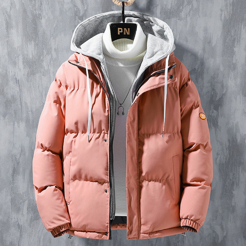 Men's Winter Hooded Parka - Stylish and Comfortable